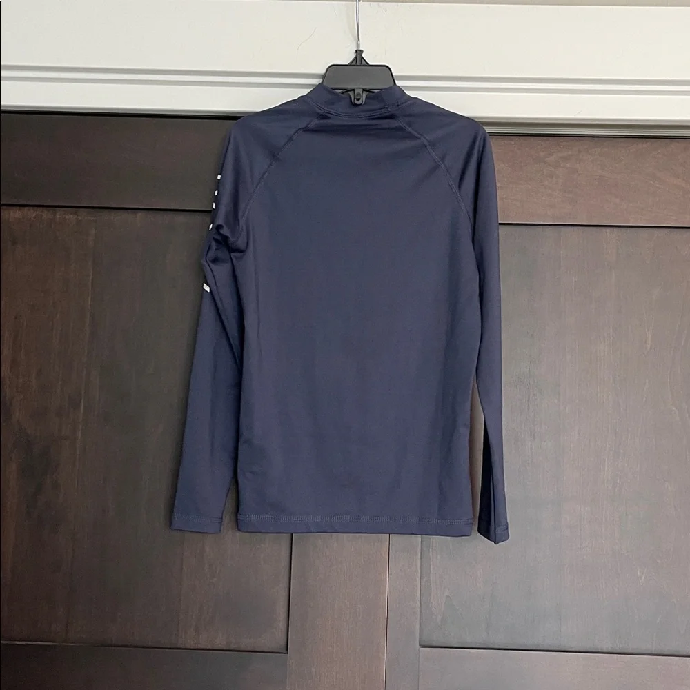 Roxy Girl Navy Swim Rashguard Size Medium 10 NEW